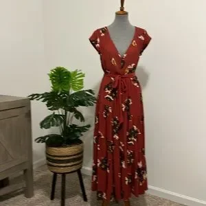 New Free People All I Got Maxi Dress #1